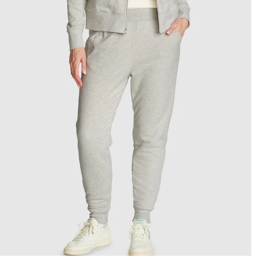 Eddie Bauer Women's Snow Lodge Faux Shearling-Lined Joggers Sweat Pants